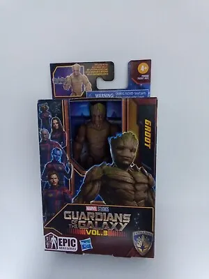 Hasbro Guardians Of The Galaxy Vol 3 Epic Hero Series Groot 4  Figure • $10.50