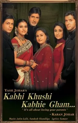 Kabhi Khushi Kabhie Gham (2001) - Amitabh Bachchan - Shah Rukh Kha... -  CD E4VG • $22.97