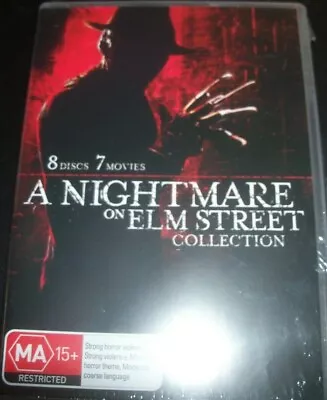 A Nightmare On Elm Street Collection (7 Movies) (Aus Region 4) 8 DVD - New  • £18.60