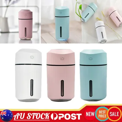 $30.07 • Buy Desktop LED Humidifier USB Rechargeable Air Aroma Diffuser Essential Oil Sprayer