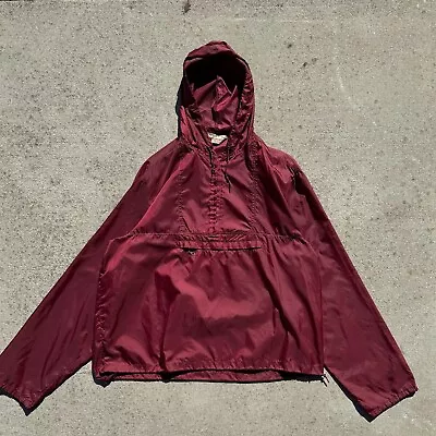 True Vintage 1050s/60s McGregor Self-park Parka Maroon Red Windbreaker Size XL • $35