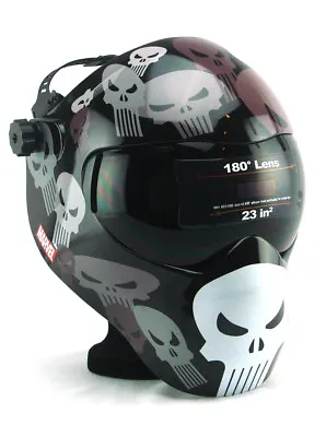Punisher Save Phace Welding Helmet EFP Eye Safety Marvel Extreme F-Series New • $119.95