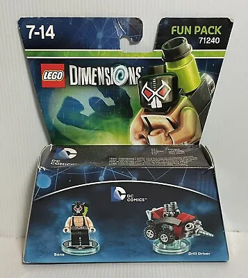 Lego Dimensions Fun Pack 71240 Bane & Drill Driver  Brand New • $58.50