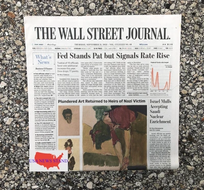 $7.99 • Buy Wall Street Journal - Thursday September 21, 2023 (feds Stand Pat - Signal Rate)
