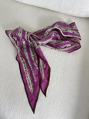 Vintage Vera Neumann Silk Twilly Scarf • $26