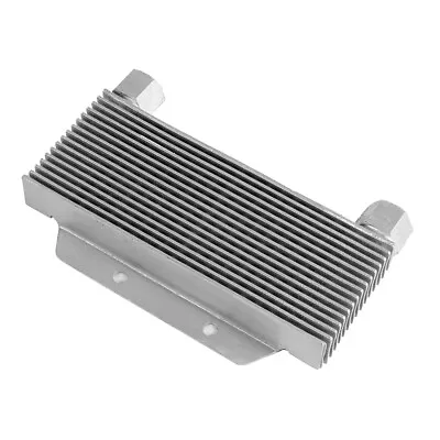 Car Auto Silver Aluminum Alloy Engine Oil Cooler Radiator 15 Rows Motorcycle • $29.16