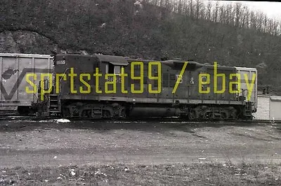 BO Baltimore & Ohio EMD GP9 Locomotive #6655 - Vintage 35mm Railroad Negative • $12.45