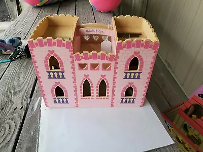 Melissa And Doug Wooden Castle Playset • $60