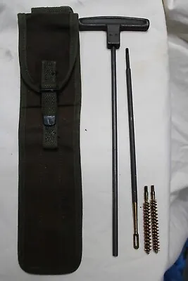 USGI US Military WW2 Korea Vietnam Era M1 Carbine Rifle Cleaning Kit Pouch Set • $29.95