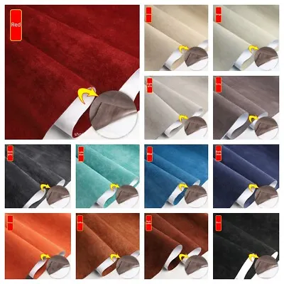 DIY Self Adhesive Suede Fabric Film Sticker Elastic Car  Interior  150x50cm • $22.09