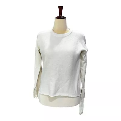 Buffalo David Bitton Relaxed Fit Sweater Women’s M Cream Ivory Long-sleeved • $17