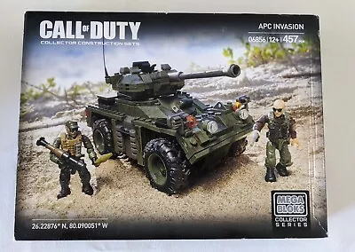 New Call Of Duty COD Mega Bloks APC Invasion DCL09 Sealed 457 Pieces 2015 • £77.16