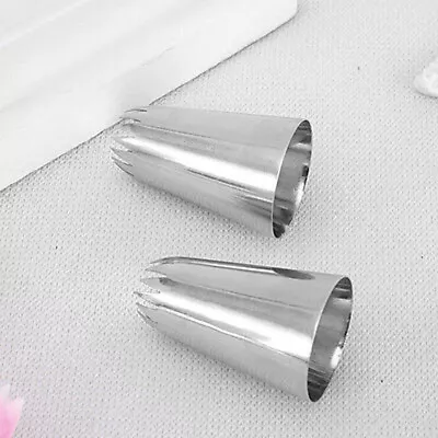 1Pc 6B Stainless Steel Icing Nozzle Decor Tip Cake Baking Pastry Decor =y= • $1.19