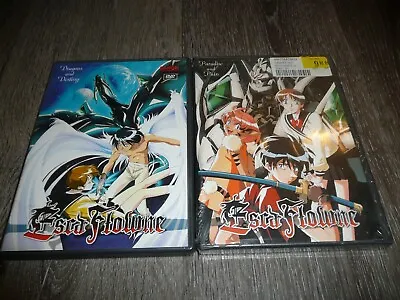 Vision Of Escaflowne Vol. 1 - Dragons And Destiny + Vol 5 Paradise And Pain DVD • $13.88