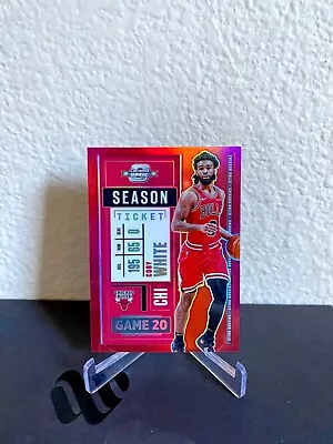 2020-21 Panini Contenders Optic COBY WHITE Season Ticket Red Prizm COLOR MATCH ! • $1.99
