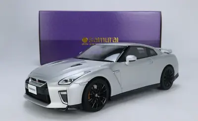 1/18 Kyosho NISSAN - GT-R (R35) COUPE 2020 - Silver Metallic Samurai LE 1 Of 400 • $236.93