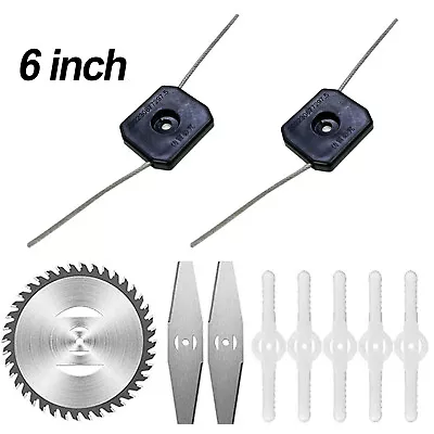 String Grass Trimmer Whipper Snipper Blades For Crop Garden Weed Lawn - 10PCS • $19.99