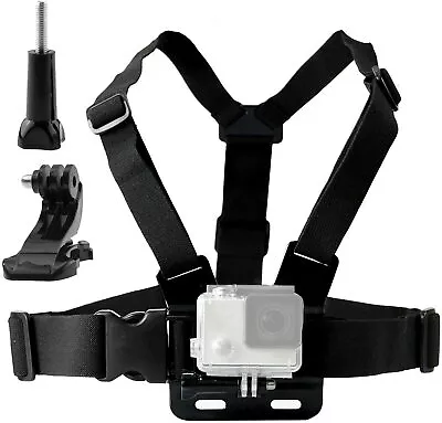$12.89 • Buy Chest Strap Holder Belt For Gopro Hero 10 9 8 7 6 5 4 DJI OSMO Action Camera