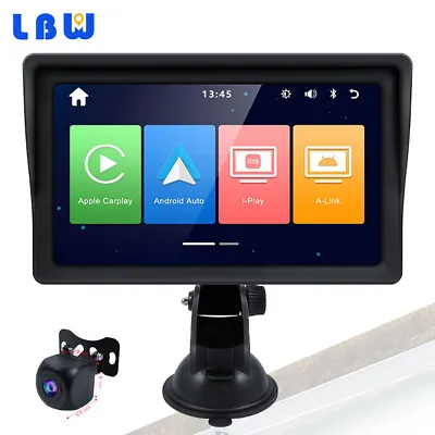 7'' Touch Screen Player Car Portable Screen Wireless Apple CarPlay Android Auto • $99.18