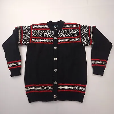 Vintage Dale Of Norway Mens Cardigan Sweater Size Medium 50 Fair Isle Nordic • $99.99