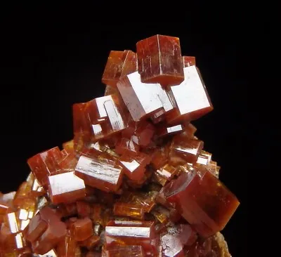 VANADINITE Beautiful RED Lustrous Crystals ! MOROCCO Mibladen /pi709 • $29.99