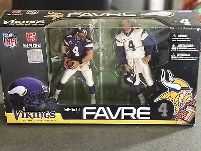 McFarlane Toys NFL BRETT FAVRE MINNESOTA VIKINGS 2 PACK • $19.95