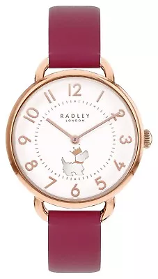 Radley Ladies Watch Red Leather RY21646 RRP £79.95 • $49.67