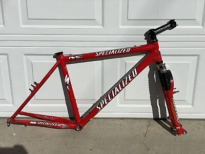 Specialized S-Works Stumpjumper M4 18” Medium Made In USA Manitou Fork Frame • $250.75