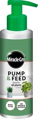 Miracle Gro Grow Pump & Feed Ready To Use Plant Food Indoor Outdoor 200ml • £7