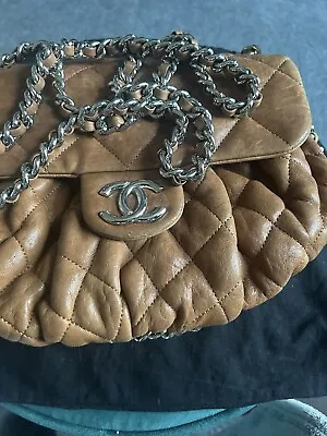 Chanel Chain Around Cross Body Bag In Caramel/Tan • £1150