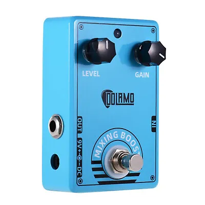 Dolamo D-10 Mixing Boost Guitar Effect Pedal Level Gain Controls True Bypass • $19.95