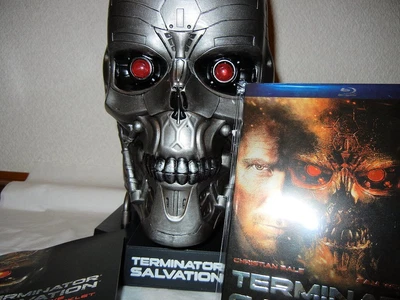 £272.66 • Buy USED TERMINATOR 4 SALVATION T-600 Real Robot Head Figure Blu-ray Ltd BOX