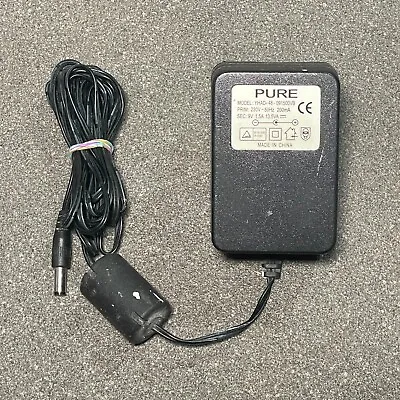 Genuine Pure YHAD-48-091500VB 9v 1.5a Mains Power Adapter | Working | Read Desc • £7.95