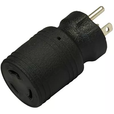 Conntek NEMA 6-20P To L6-20R 20 Amp 250 Volt Straight To Locking Plug Adapter • $27.99