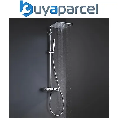 £866.99 • Buy Grohe Euphoria SmartControl Shower System Cube Square 310 Duo Diverter Themostat