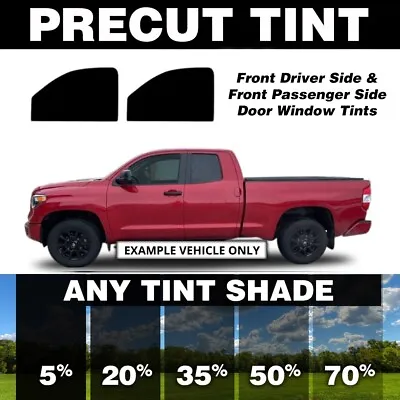 Precut Window Tint For Chevy 1500 Extended Cab 88-98 (Front Doors Any Shade) • $27.46