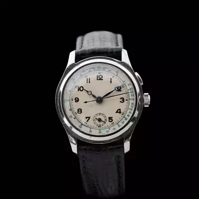 Vulcain - 1930 65Y Monopusher Chronograph • $2985