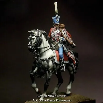 1/24 Resin Figure Cavalry Captain Model Kit Unassembled Unpainted NEW • £23.89