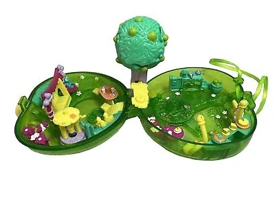 VTG Polly Pocket 2000 Fruit Surprise Apple Green Compact Only Squirrel • $14.99