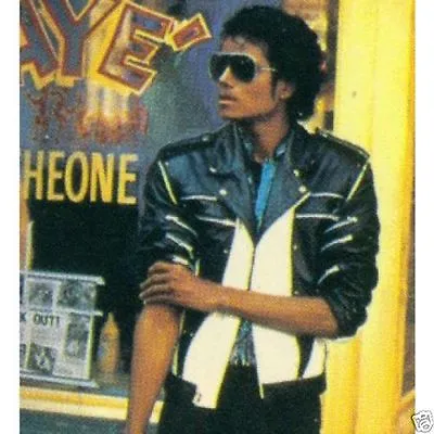 Michael Jackson 1984 Pepsi Ad / Commercial Biker Leather Jacket Cosplay Costume • $79.99