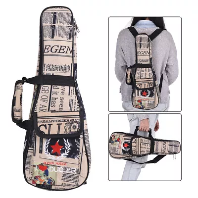 $27.04 • Buy 24  Ukelele Bag Case Oxford Backpack Adjustable Pocket 6mm Thicken Padded F1K7
