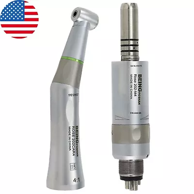 BEING Dental 4:1 Contra Angle Handpiece Low Speed Air Motor 4 Holes KAVO INTRA • $179.99