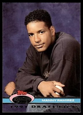 1992 Baseball Card Manny Ramirez Rookie Cleveland Indians #146 • $1.49