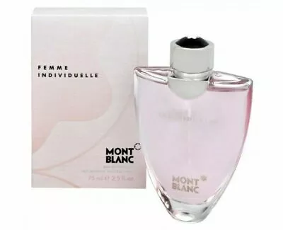 INDIVIDUELLE FEMME By Mont Blanc 2.5 Oz EDT Perfume NIB • $29.99