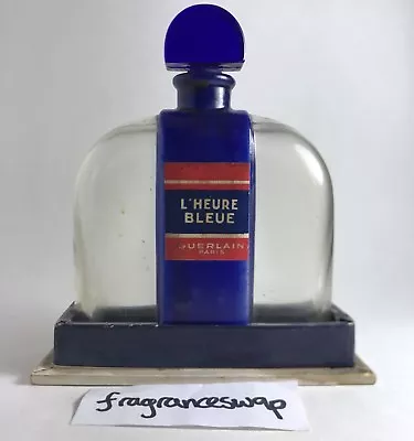 Guerlain L’heure Bleue Flacon Borne Circa 1931. Extremely Rare And Never Seen! • $499