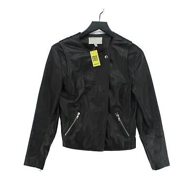 Muubaa Women's Jacket UK 10 Black Leather With Other Motorcycle Jacket • $32.11