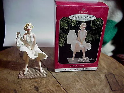 MARILYN MONROE Vintage 1998 HALLMARK KEEPSAKE ORNAMENT In Original Box • $5.39