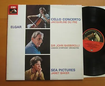 £25 • Buy ASD 655 Jacqueline Du Pre Elgar Cello Concerto Barbirolli EMI Stereo NM/VG