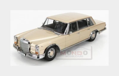 KK Scale 1/18 - Mercedes Benz 600 SWB W100 1963 Gold - Modèle Réduit Diecast Neuf