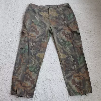 VINTAGE Liberty Pants Mens 2XL XXL Cargo Advantage Tiber Camo Hunting Outdoors • $8.75